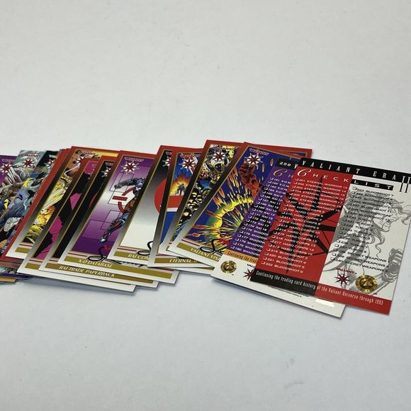 1994 Upper Deck Valiant Era 2 83 cards ranging from #181-260 Pyramid CV JD - Picture 3 of 5